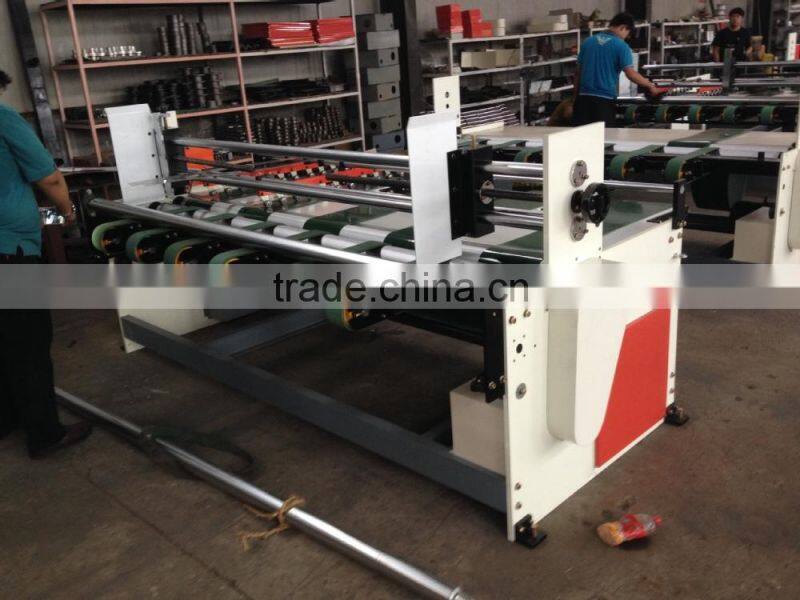 hot sales automatic paper feeder feeding machine/carton box making machine
