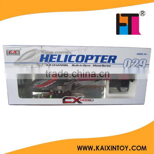 3.5CH infrared long flight time remote control helicopter with gyros