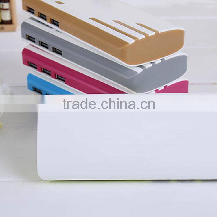 High quality li-polymer real capacity Portalbe Custom Mobile Power Bank with logo printing