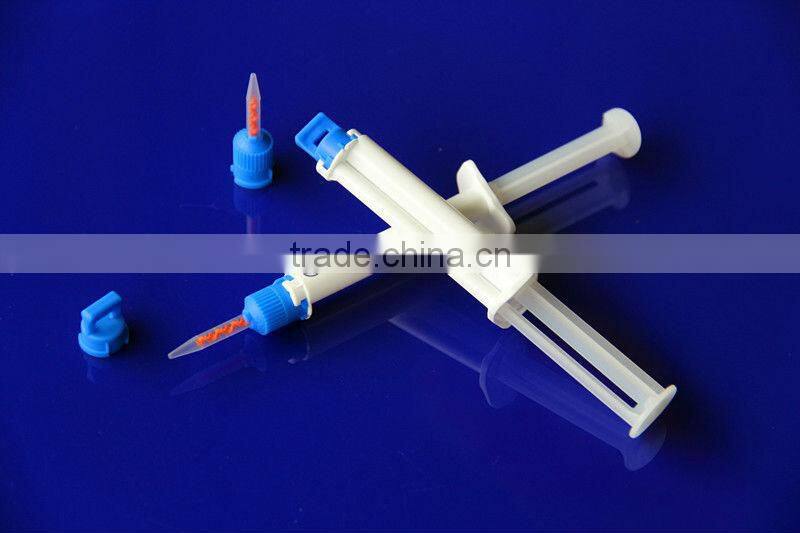 2016 the fashionable dual barrel syringe teeth whitening gel
