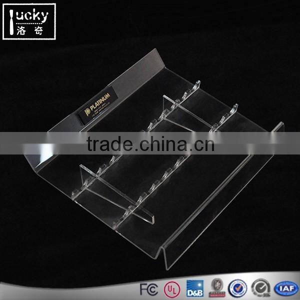 Wholesale Exhibition Case Acrylic Pen Holder Display Holder with Box