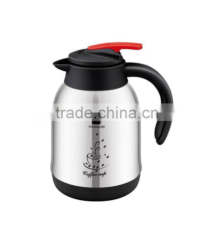 BPA free food grade pp stainless steel thermos coffee pot