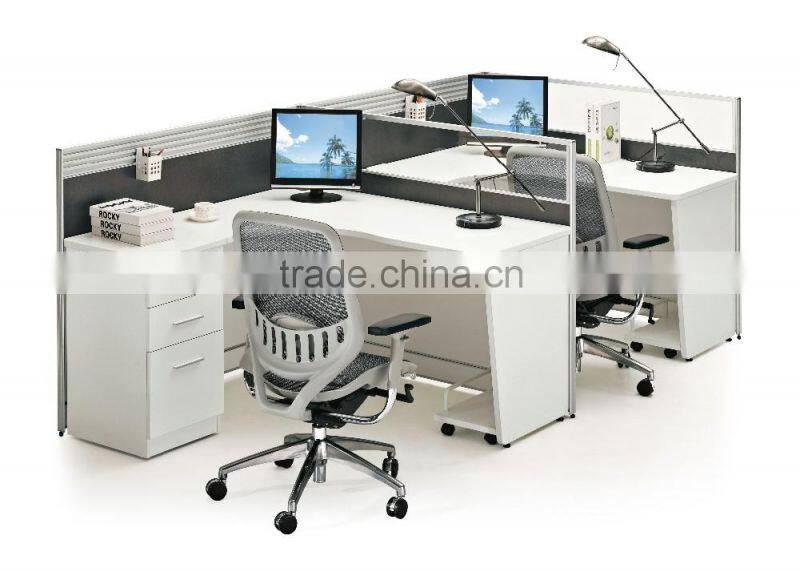 Melamine laminated series modular office workstation