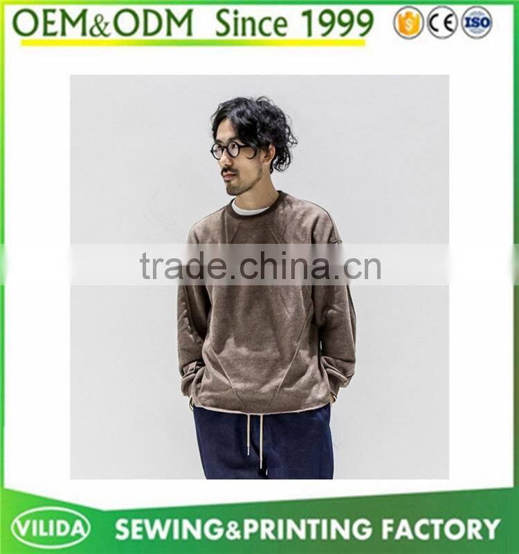 Customized cotton polyester japanese style hoodies men with high quality
