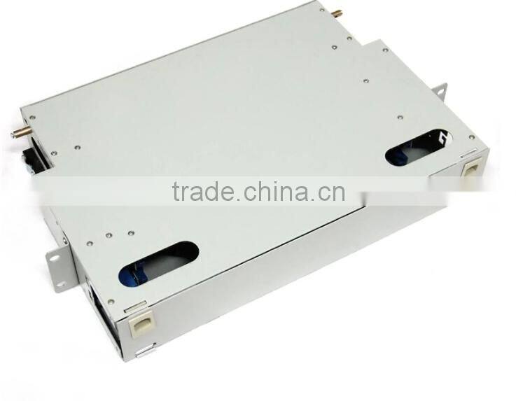 Fiber Optical ODF, Rack mount 19 inch ODF Fiber Optic Patch Panel