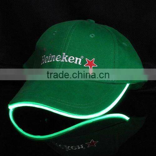 HOT selling led fiber optic light cap