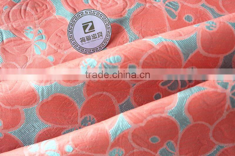 Acrylic fabric for women's fashion in jacquard