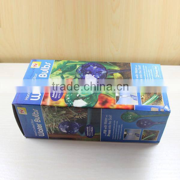 2016 factory glass watering globes for plants/plant watering balls