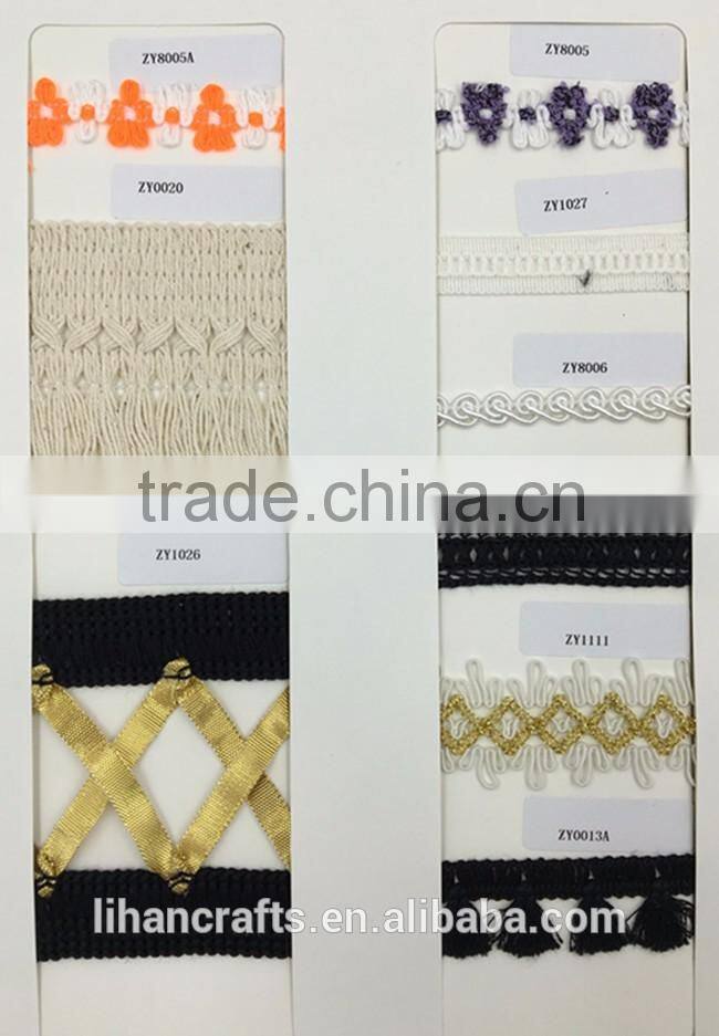 Wholesale High Quality H0907 Lace Ribbon,Crocheted Lace,100% Cotton Lace