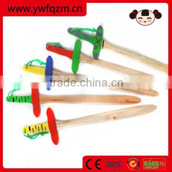Outdoor Playing Toys Wooden Decorative Sword