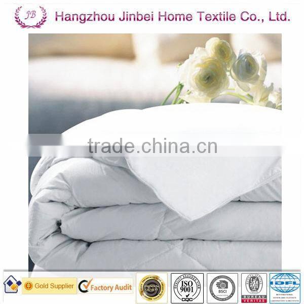 85% white duck down duvet/white duck down and feather quilt/white duck feather duvet
