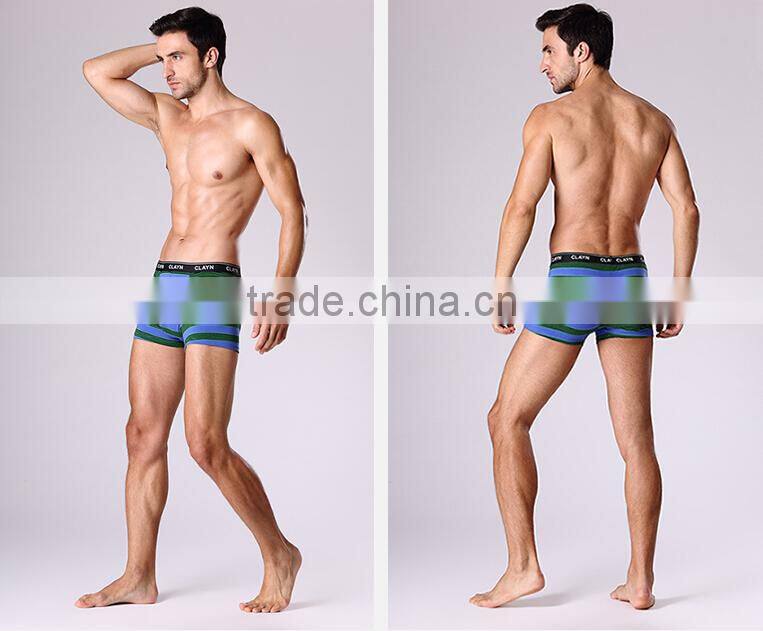 MC CLAYN Brand male panties100% cotton hydroscopic u breathable comfortable boxer panties Men's Boxers underwear