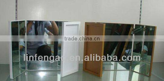 Fashion decorative 3 way mirror furniture shop