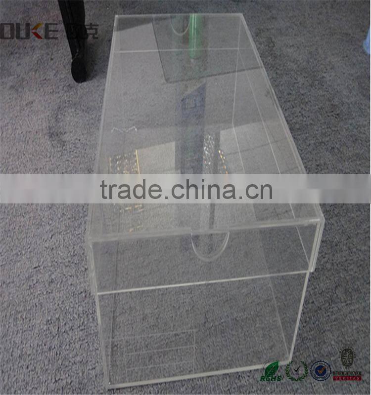 china wholesale high transparent hot sale acrylic sneaker box