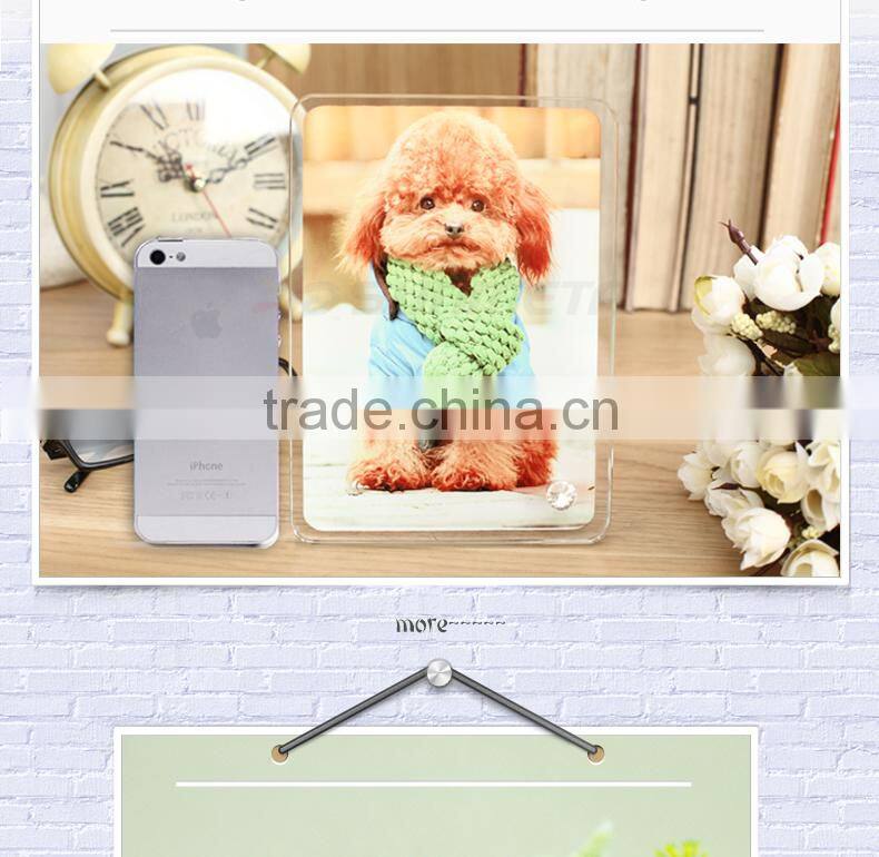 Sunmeta beautiful blank sublimation coated 180*130*10 heat press glass photo frame