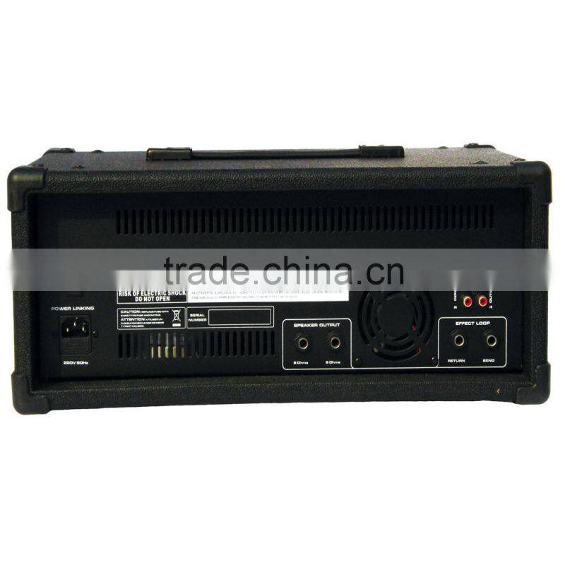 high quality MX8200 8 channels wooden cabinet powered mixer