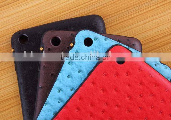 Color leather smart case for iPad mini 1/2, iFace mall Sponge design cover case for iPad