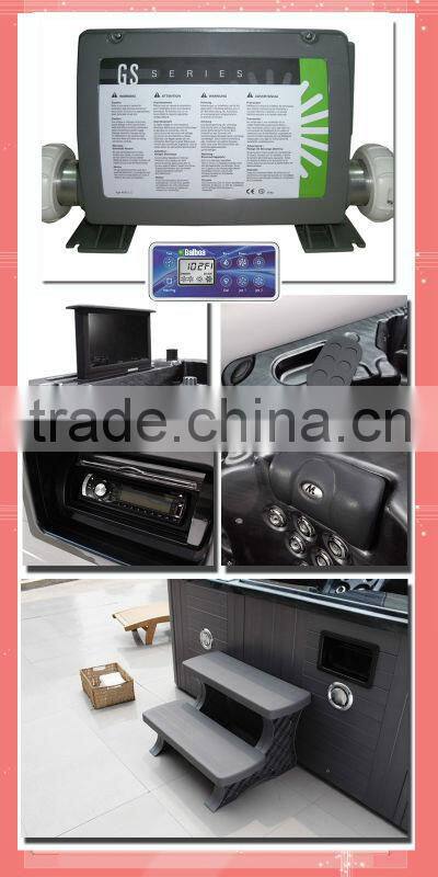 5 persons Luxury outdoor swimming hot Spa with TV
