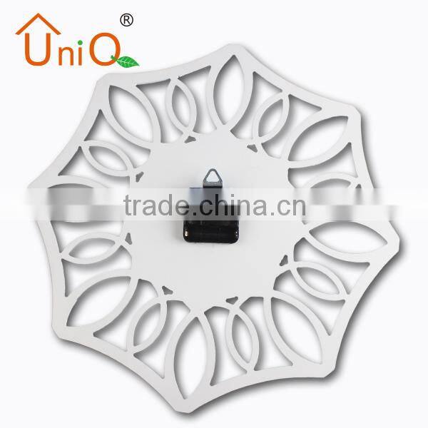 hot selling home decrative wood mdf wall clock