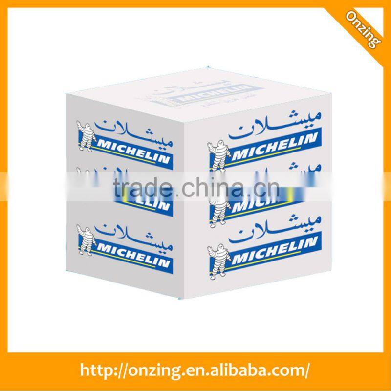 2015 Onzing hot sale paper block paper cube notepad