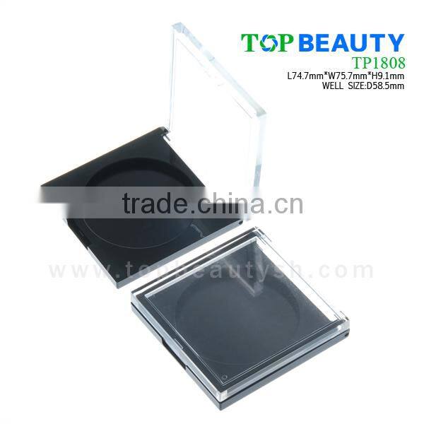 TP1808- Square Plastic Cosmetic Empty Plastic Case