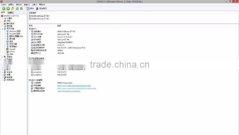 nvidia PCI Express Graphics Cards GT740 2G DDR3 128BIT