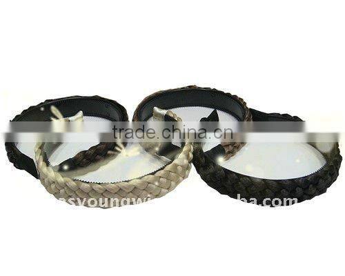 Cheap hair plaits bands for women , faux braid hair headband