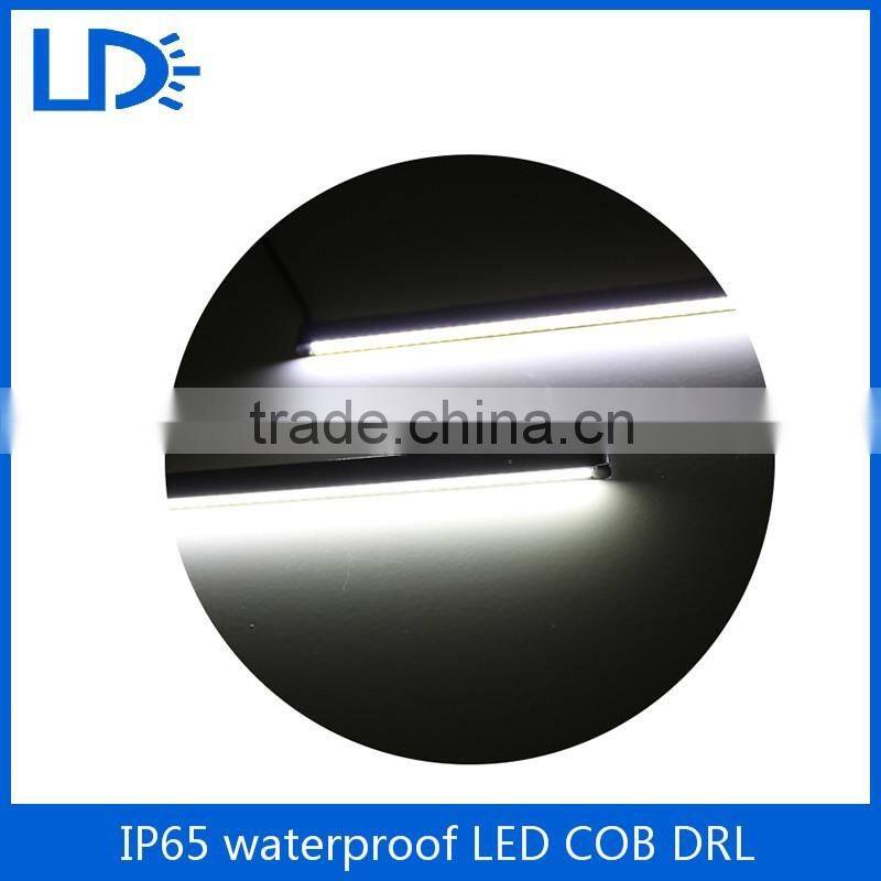 Hottest super brightness led cob strip 12V cob car drl led cob 16cm drl driving light