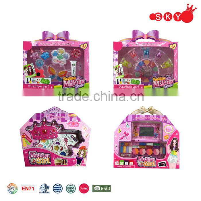 Kids dresser table with mirror toys children makeup set