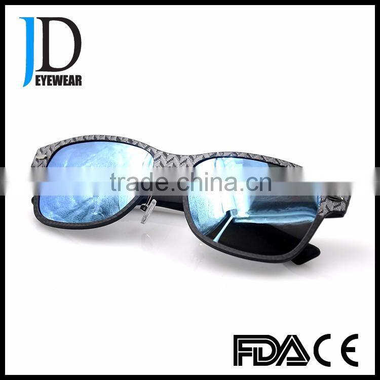 2016 Hot Sell Handmade UV400 Polarized Carbon Fiber Sunglasses