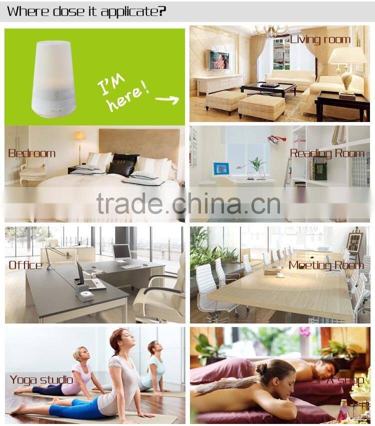 100ML Aromatherapy essential oil diffuser Ultrasonic oil diffuser Electric aromatherapy diffuser