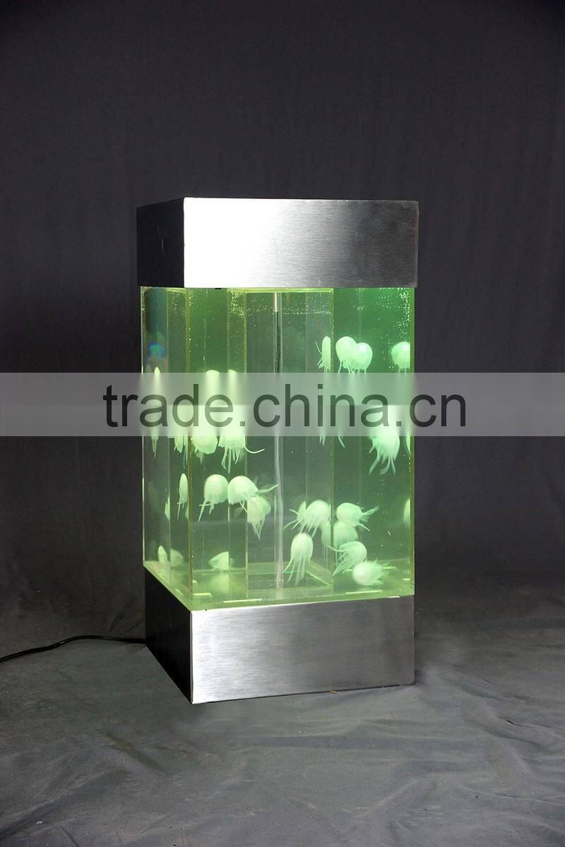 wonderfull Table top colorful Jellyfish tank. fish tank ,aquarium