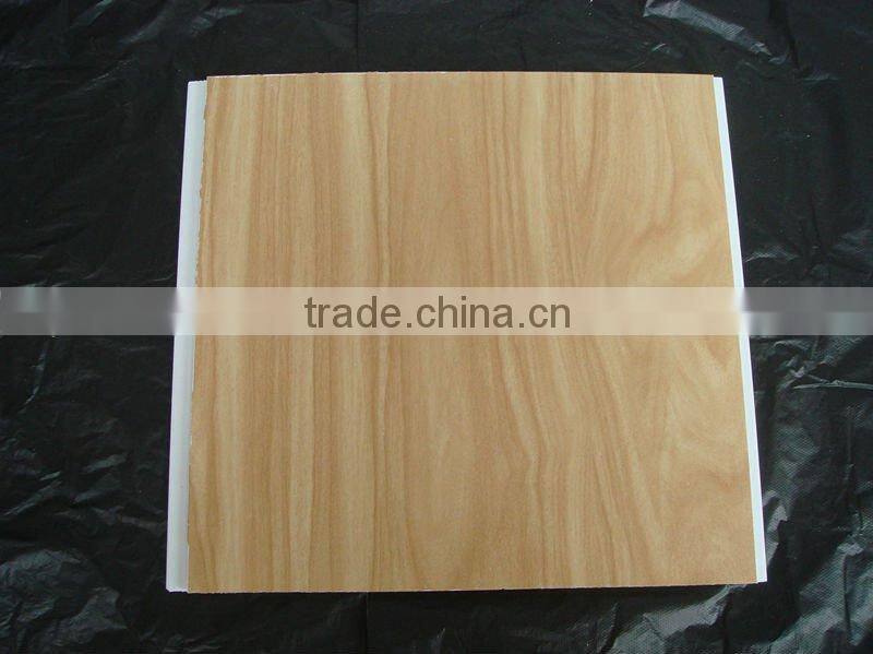 False wood Plastic ceiling panel