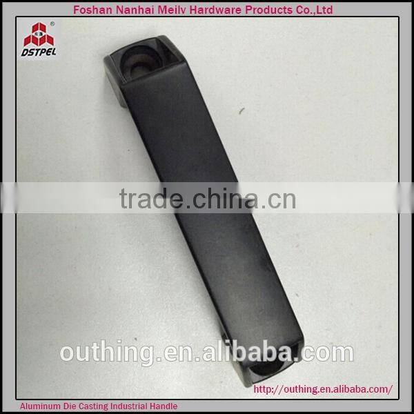durable die casting black aluminum handle for Cutting board