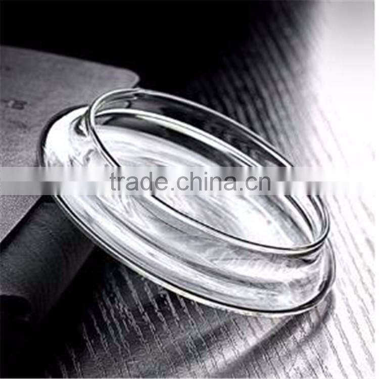 Mouth-blowing heat resistant borosilicate glass tea cup/pot Fashion glass cup 400ml ,promotional gifts