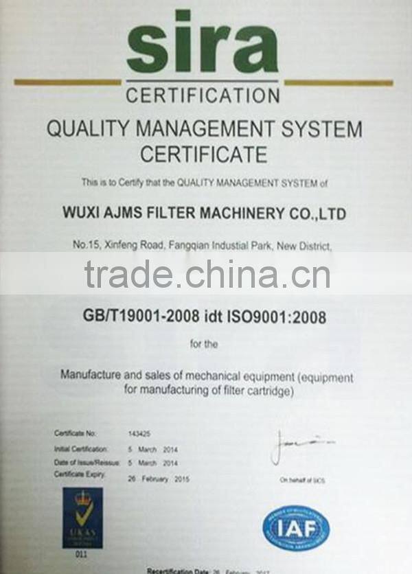 PP Sediment Spun Filter Cartridge Making Machine