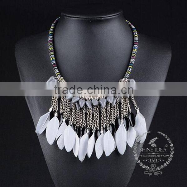 high quality vintage style chunky statement necklace tin alloy fashion women pendant necklace 6390158