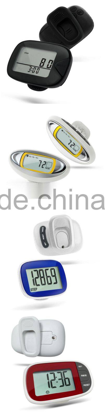 Fitness body building running pedometer
