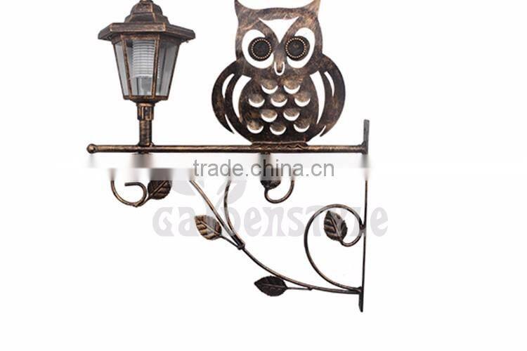outdoor wall lamps, wrought iron fence light wall, owl shape led outdoor wall light