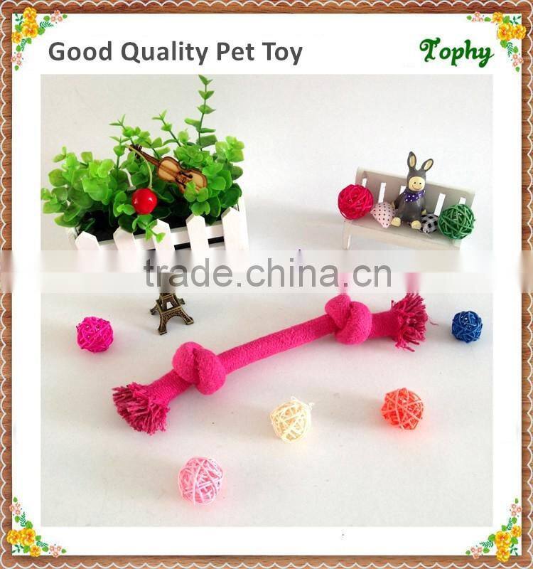 Cotton Ball On Rope Dog Toy Dog Tug Of War Toy Interactive Dog Toys