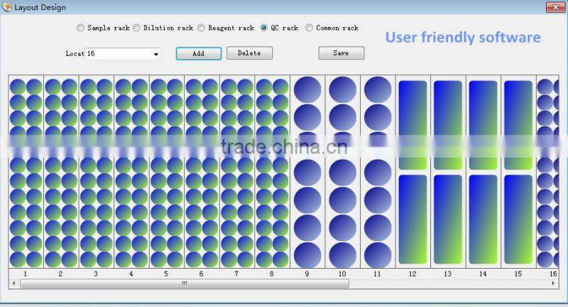 autuomatic microplate washer and reader ELISA processor with four plates