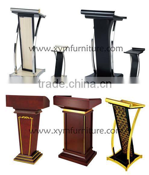reasonable price church/hotel lecture wooden rostrum