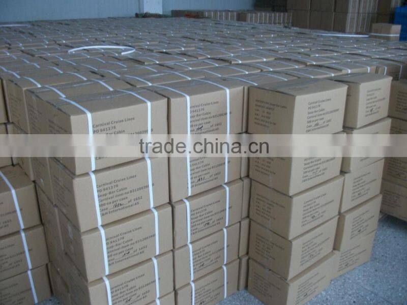 40g transparent soap for hotel with customized fragrance