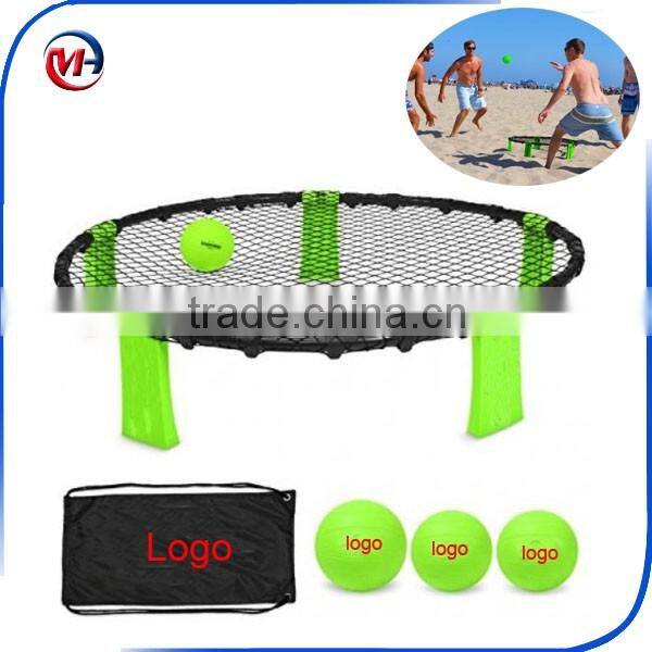 Spring Disc Slam Backyard Game Set/Frisbee Flying Disc Game