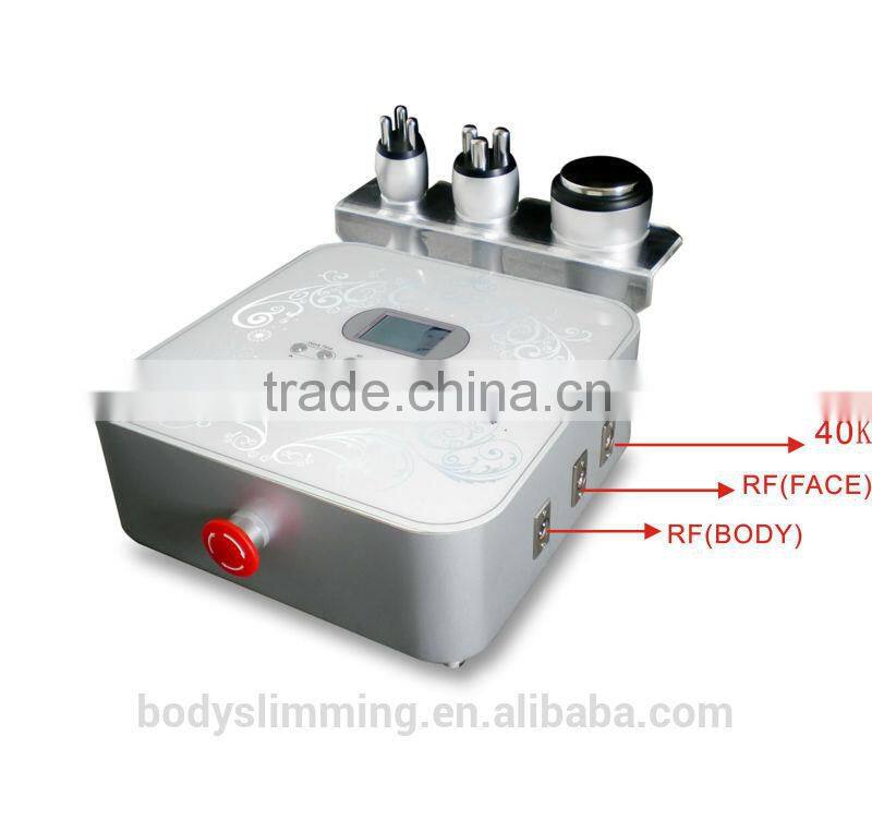 Agents Wanted In Equrope 3 In 1 Vacuum RF Cavitation Skin Care Machine