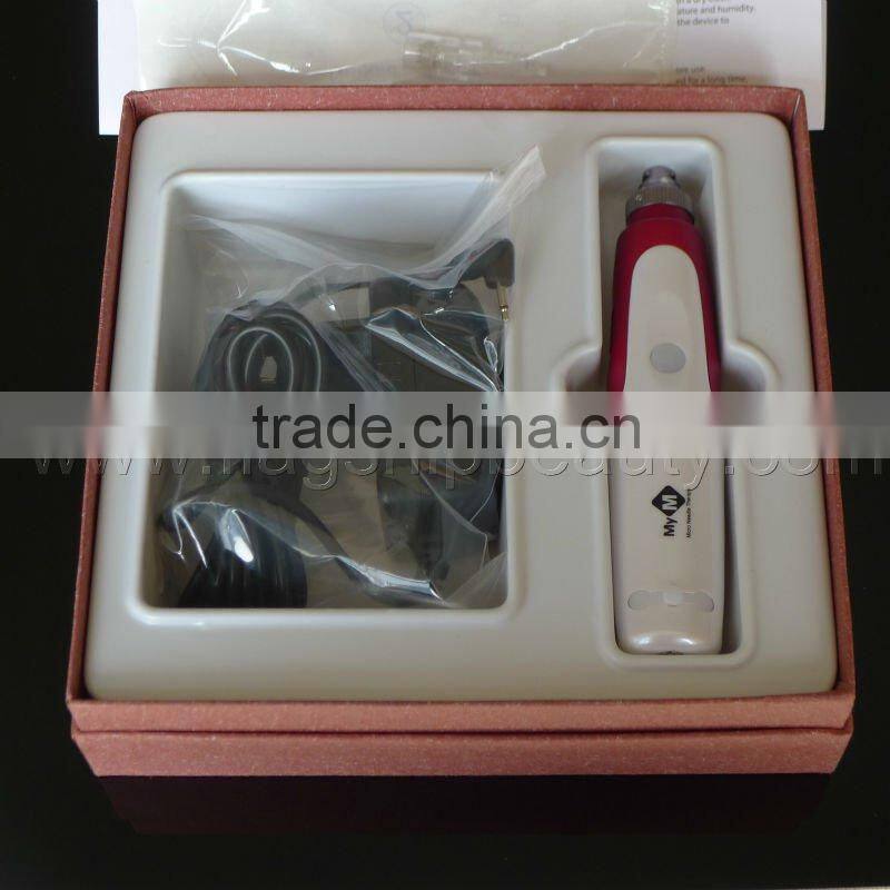 newest derma products electric derma pen with adjustable needles for wrinkle remover