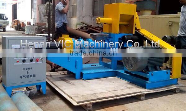 40-60kg/h Floating Fish Feed Extruder for Making Different Size Fish Feed