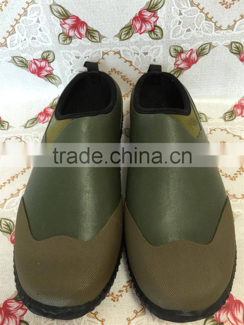 Mens Soft and Waterproof Neoprene Rubber Garden Slippers