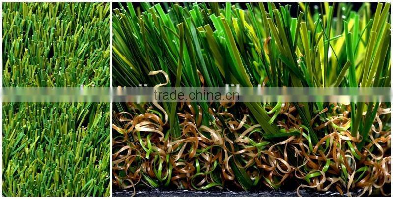 Outdoor plastic landscaping artificial grass carpet