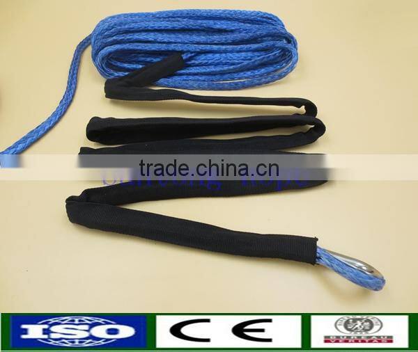 Uhmwpe winch cord 12 strand braid rope cordage